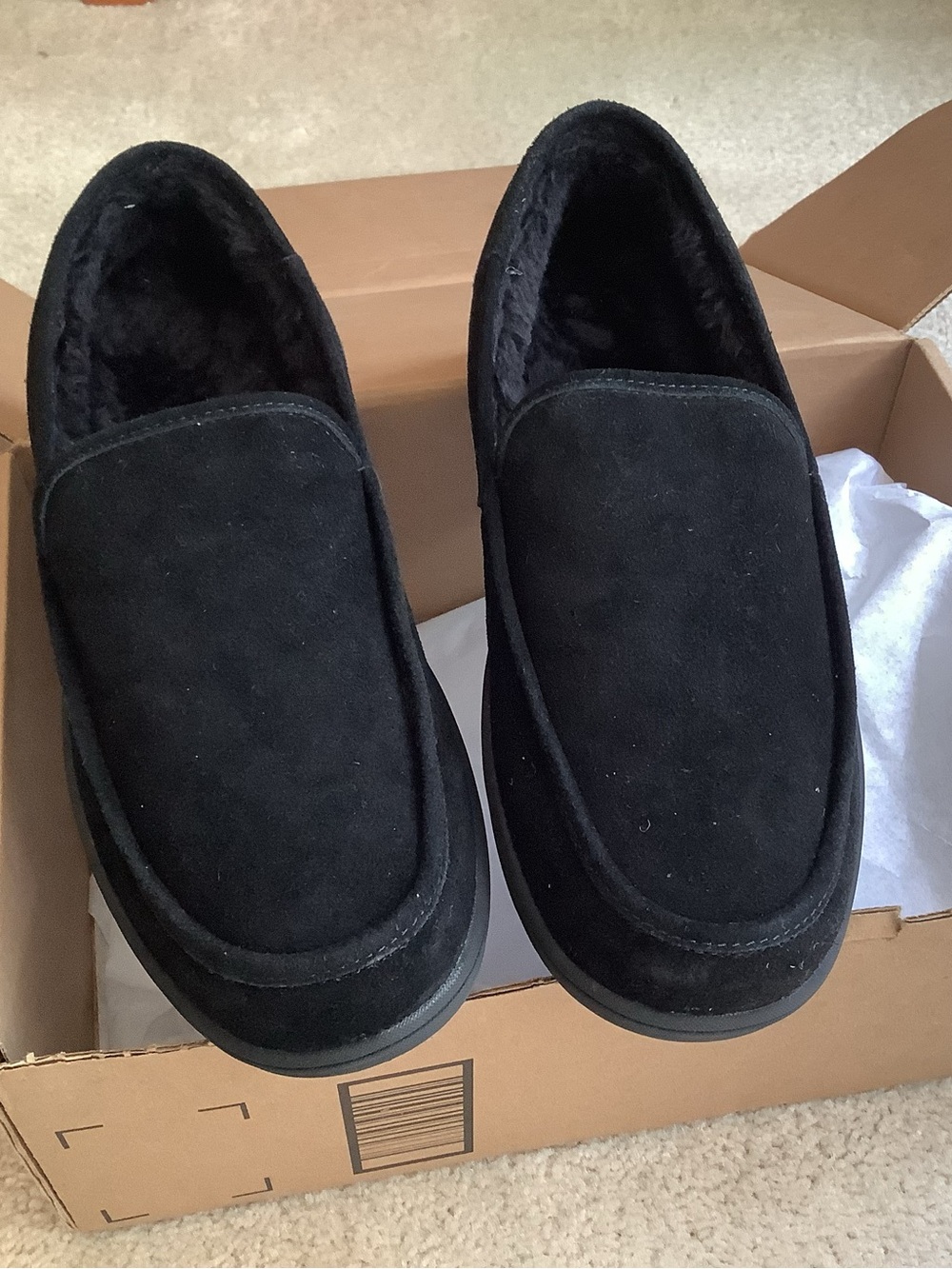 VIONIC suede slippers NIB. 10 M